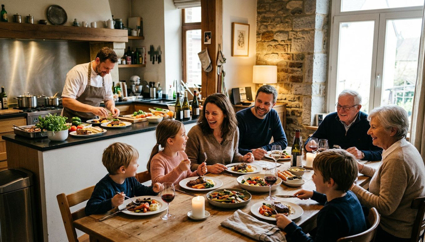 Pourquoi les familles liégeoises osent l’expérience du chef à domicile